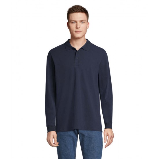 Лонгслів поло SOL'S Prime LSL кобальт - 039833194XL