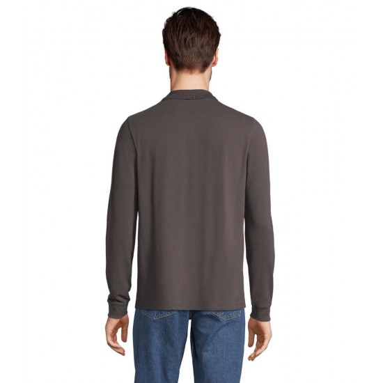 Лонгслів поло SOL'S Prime LSL темно-сірий - 039833843XL Лонгслів поло SOL'S Prime LSL темно-сірий - 039833843XL