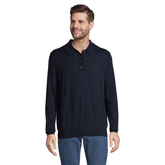 Лонгслів поло NeoBlu Stefan нічний синій - 039866034XL Лонгслів поло NeoBlu Stefan нічний синій - 039866034XL