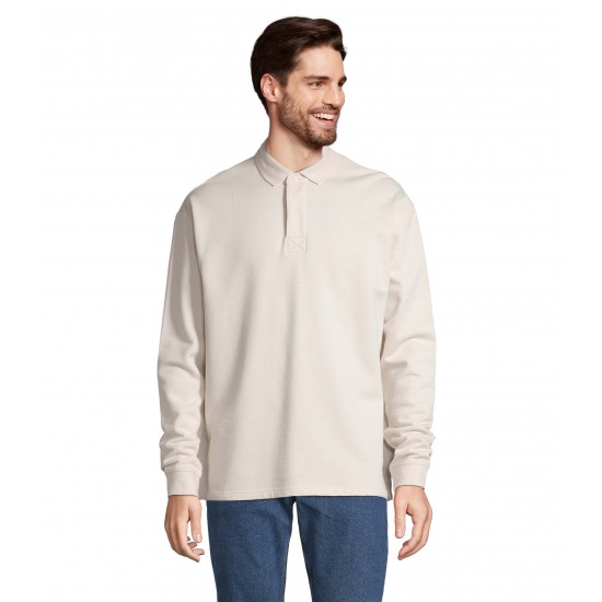 Світшот з коміром поло SOL'S Heritage пастельний - 039901043XL