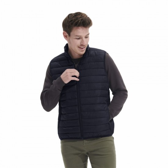 Жилет чоловічий SOL'S Stream BW кобальт - 04020319L