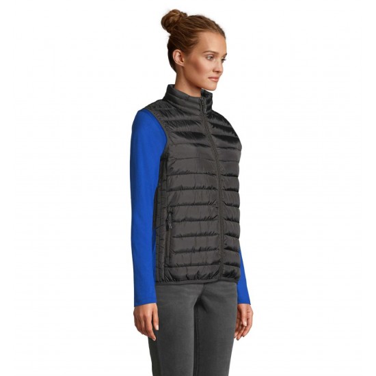 Жилет жіночий SOL'S Stream BW чорний - 04021312XL