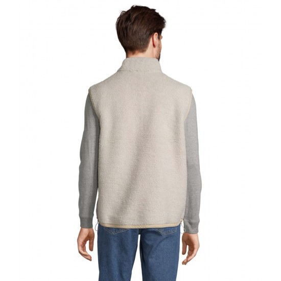 Жилет з шерпи SOL'S Fury BW бежевий/натуральний - 04041871L