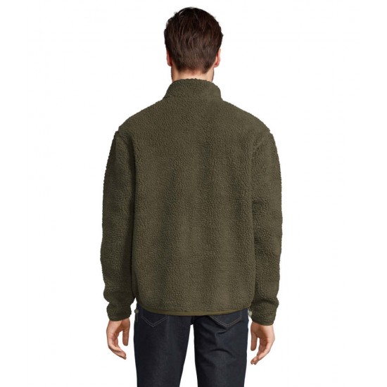 Куртка з шерпи SOL'S Fury армійський/темно-армійський - 04042870L