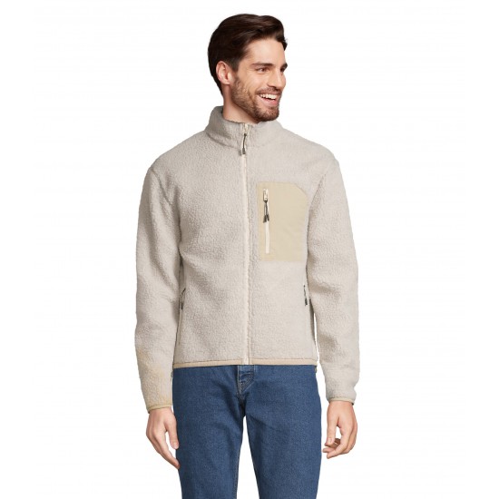 Куртка з шерпи SOL'S Fury бежевий/натуральний - 04042871M