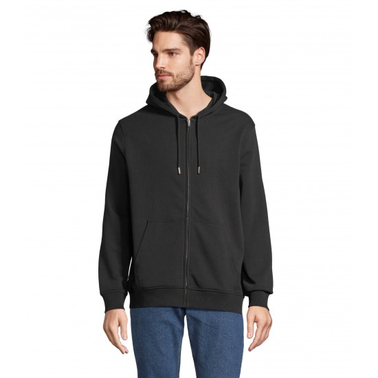 Худі на блискавці SOL'S Calipso чорний - 04237312L