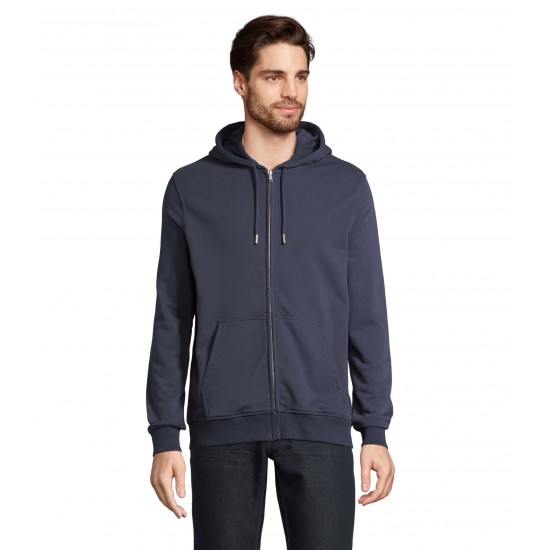 Худі на блискавці SOL'S Calipso кобальт - 04237319XXL