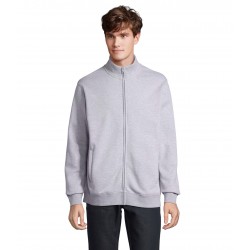 Світшот на блискавці SOL'S Cooper сірий меланж - 04240360L