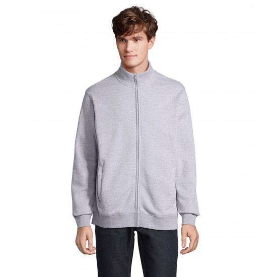 Світшот на блискавці SOL'S Cooper сірий меланж - 04240360XXL