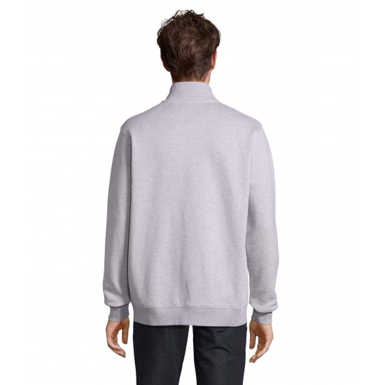 Світшот на блискавці SOL'S Cooper сірий меланж - 04240360XXL