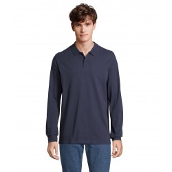 Лонгслів поло SOL'S Planet LSL кобальт - 04241319XL