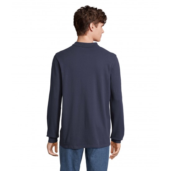 Лонгслів поло SOL'S Planet LSL кобальт - 04241319XL