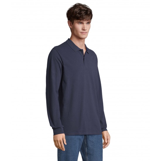 Лонгслів поло SOL'S Planet LSL кобальт - 04241319XL