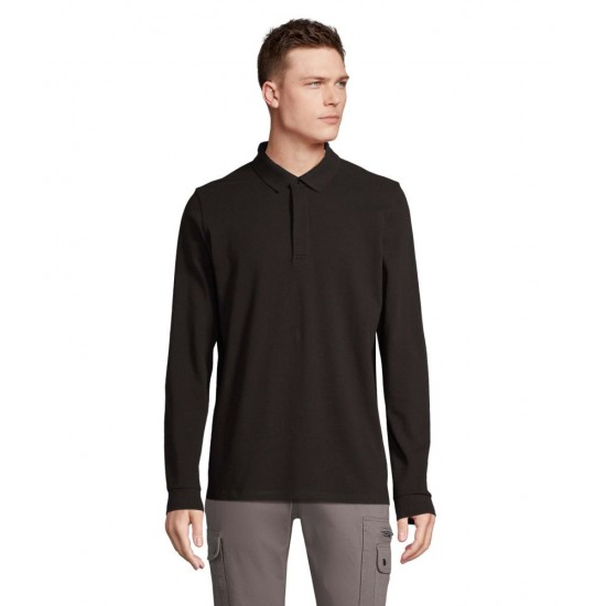 Лонгслів поло NeoBlu Owen LSL чорний - 04396309S