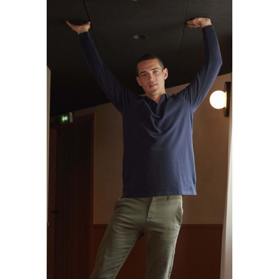 Лонгслів поло NeoBlu Owen LSL нічний синій - 04396603M Лонгслів поло NeoBlu Owen LSL нічний синій - 04396603M