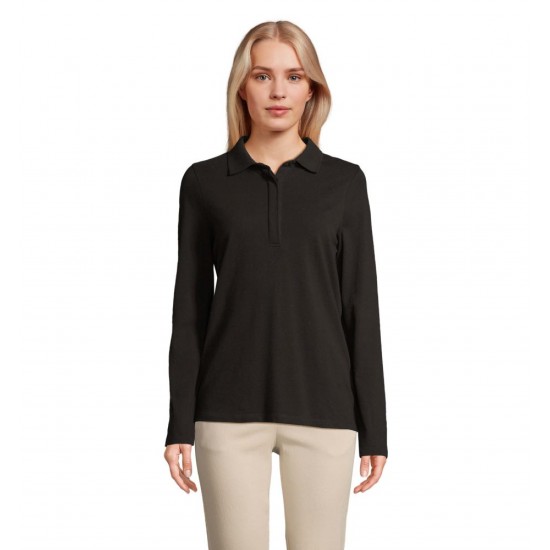 Лонгслів поло NeoBlu Owen LSL чорний - 04397309XXL