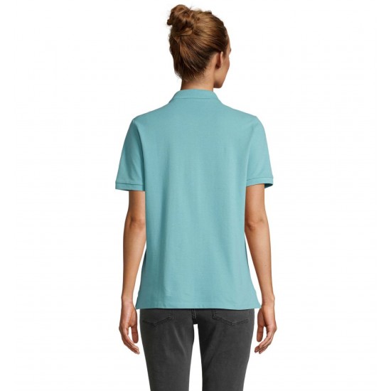 Футболка поло жіноча SOL’S Pacific пастельно-бірюзовий - 04440295S