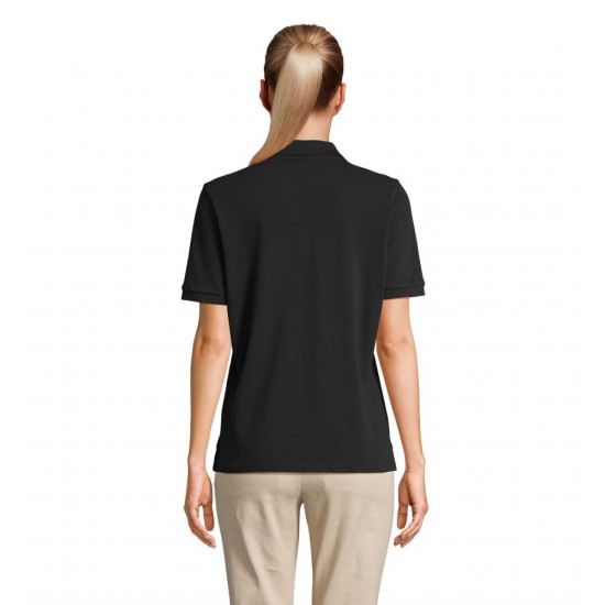 Футболка поло жіноча SOL’S Pacific чорний - 04440312S