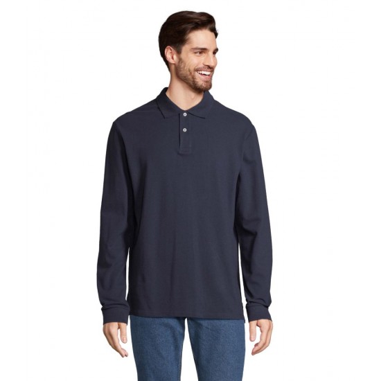 Лонгслів поло SOL’S Pacific LSL кобальт - 04441319S