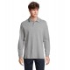 Лонгслів поло SOL’S Pacific LSL сірий меланж - 04441360S