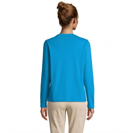 Лонгслів жіночий SOL’S Monarch морський - 04443321XXL