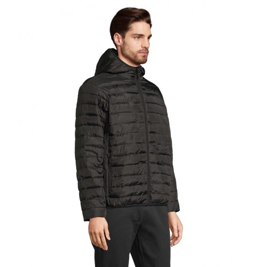 Куртка чоловіча SOL’S Stream Hooded чорний - 04444312M