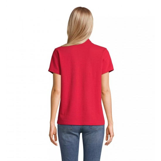 Футболка поло жіноча SOL’S Pulse червоний - 04501145XL