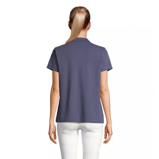 Футболка поло жіноча SOL’S Pulse джинсовий - 04501244XL
