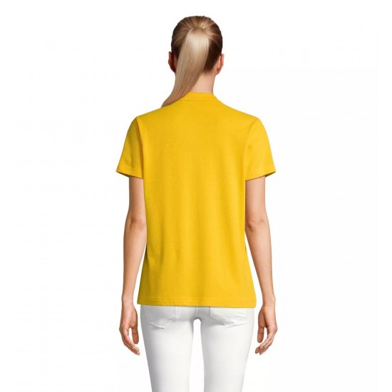 Футболка поло жіноча SOL’S Pulse жовтий - 04501301XL