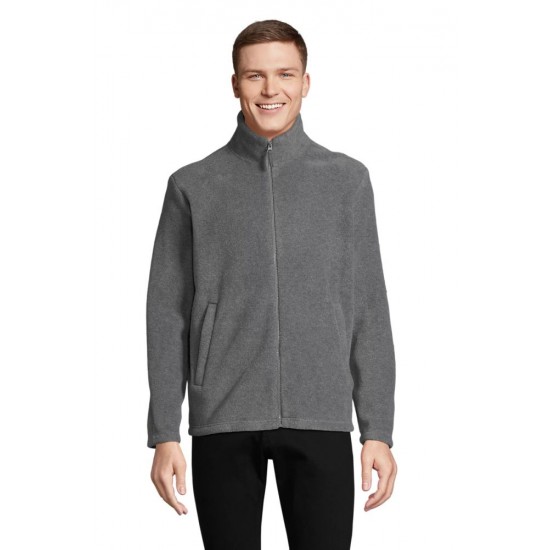 Куртка флісова SOL’S Nitro сірий меланж - 04759350L