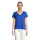 Футболка жіноча SOL’S Regent V яскраво-синій - 04766241XL