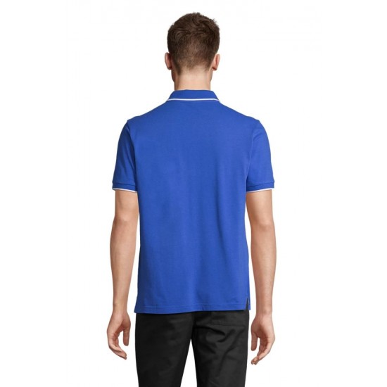 Поло SOL’S Palermo синій/білий - 04769913S