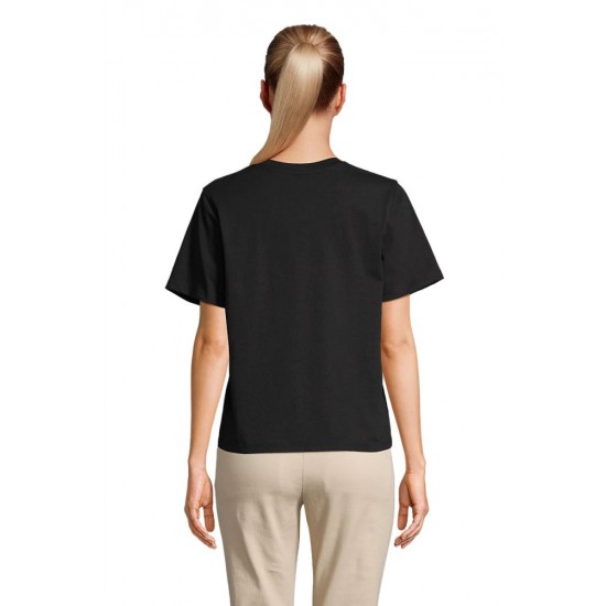 Футболка жіноча SOL'S Legend насичений чорний - 04776309M