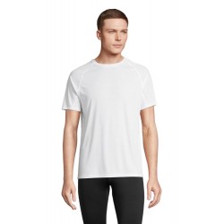 Футболка спортивна чоловіча SOL'S Vortex білий - 04787102XXL