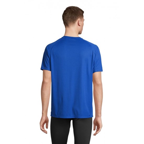 Футболка спортивна чоловіча SOL'S Vortex яскраво-синій - 04787241L
