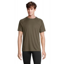 Футболка спортивна чоловіча SOL'S Vortex армійський - 04787269XS
