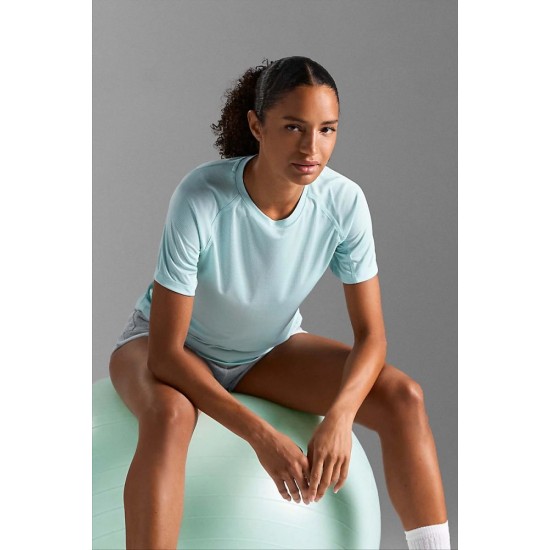 Футболка спортивна жіноча SOL'S Vortex блідо-блакитний - 04788199S