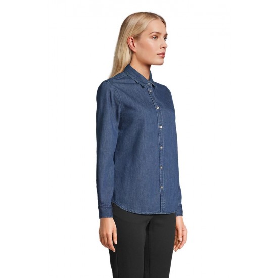 Сорочка жіноча NeoBlu Bennett вінтажний блакитний - 04797599XL