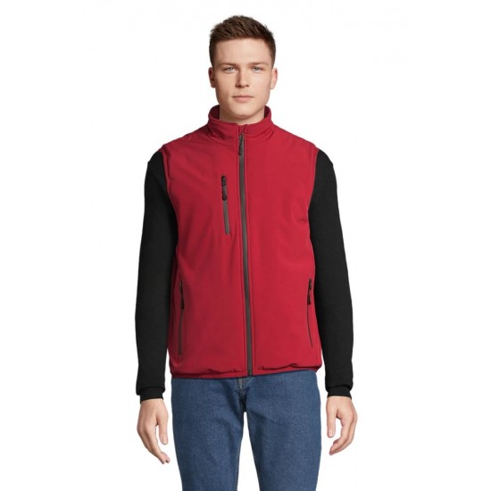 Жилет софтшел SOL’S Falcon Padded BW перцево-червоний - 048091624XL