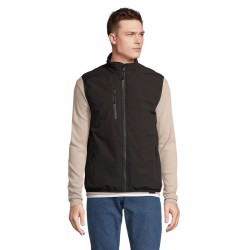 Жилет софтшел SOL’S Falcon Padded BW чорний - 04809312XXL