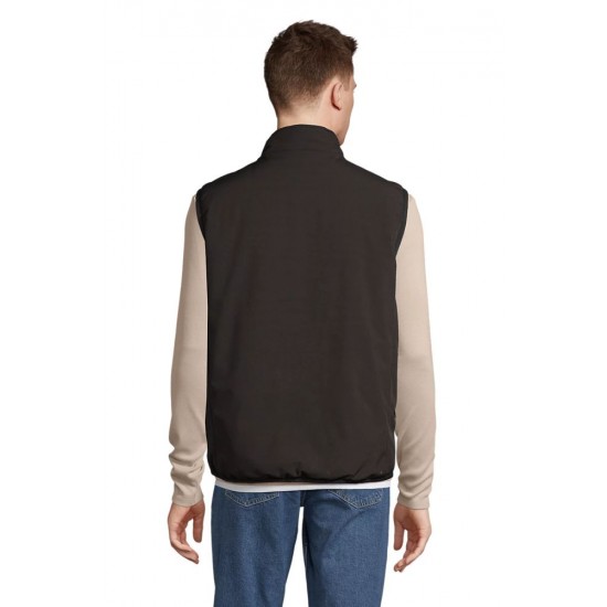 Жилет софтшел SOL’S Falcon Padded BW чорний - 04809312XXL