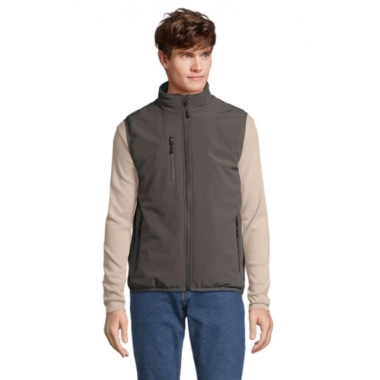 Жилет софтшел SOL’S Falcon Padded BW вугільно-сірий - 04809370XXL