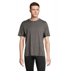 Футболка спортивна SOL’S Storm графіт/чорний - 04810313L