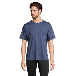 Футболка спортивна SOL’S Storm кобальт меланж/кобальт - 04810541L