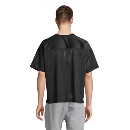 Футболка спортивна оверсайз SOL’S Nino чорний - 04812312XXL