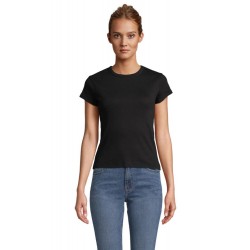 Футболка жіноча SOL’S Sara насичений чорний - 04814309XS