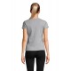 Футболка жіноча SOL’S Sara світло-сірий меланж - 04814346XXL