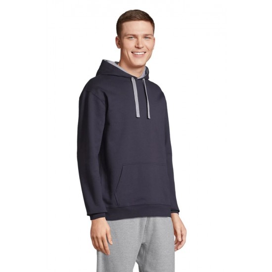 Худі SOL’S Cameron темно-синій/сірий - 04853975XS