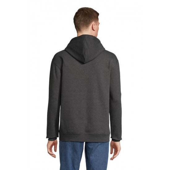 Худі SOL’S Cameron вугільний меланж/чорний - 04853993S