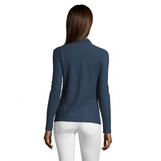 Лонгслів поло SOL'S Podium джинсовий - 11317244L